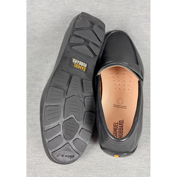 Samuel Hubbard Free Spirit Loafers Mens 11.5 M Black Leather Penny Loafers Shoes main image 6